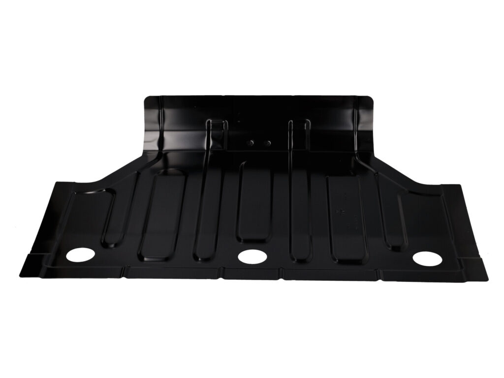 luggage compartment floor panel plate, front end. porsche 991 c2 / boxster / cayman